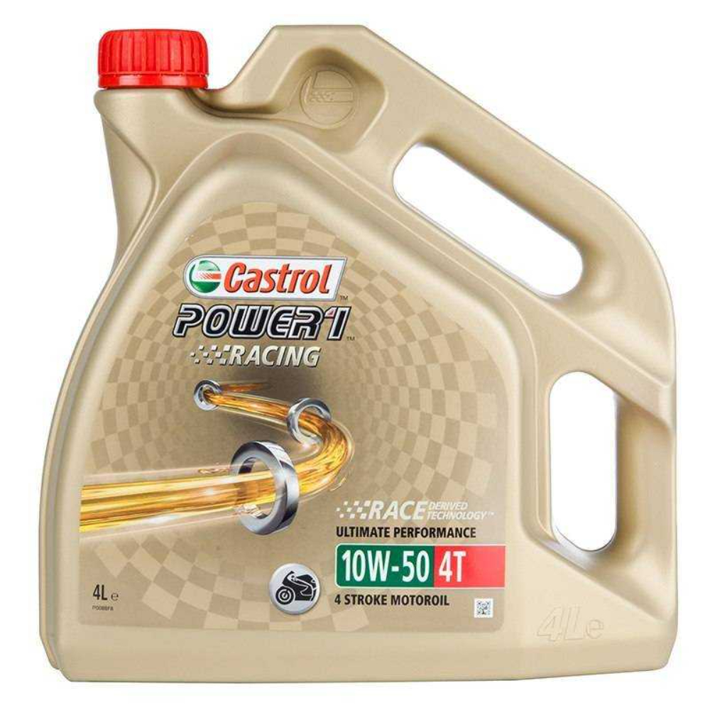 Aceite motor 4T Castrol GPS Power1 Racing 10W50 (4 Litros)