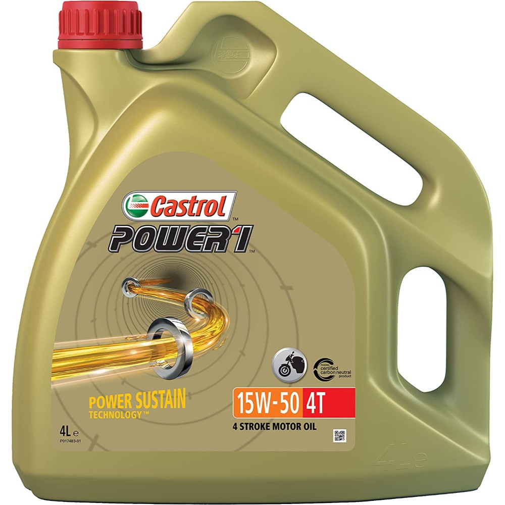 Aceite motor 4T Castrol GPS Power1 15W50 (4 Litros)