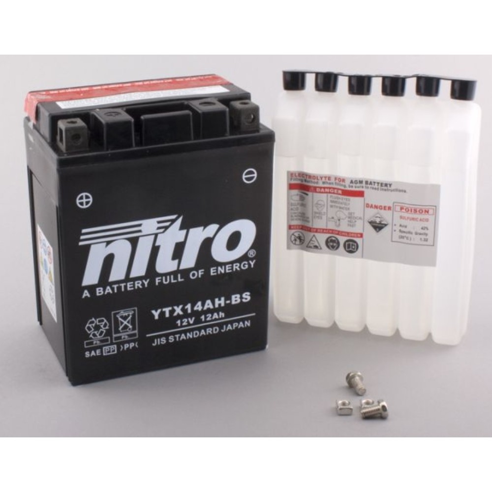 Batería NITRO YTX14AH-BS