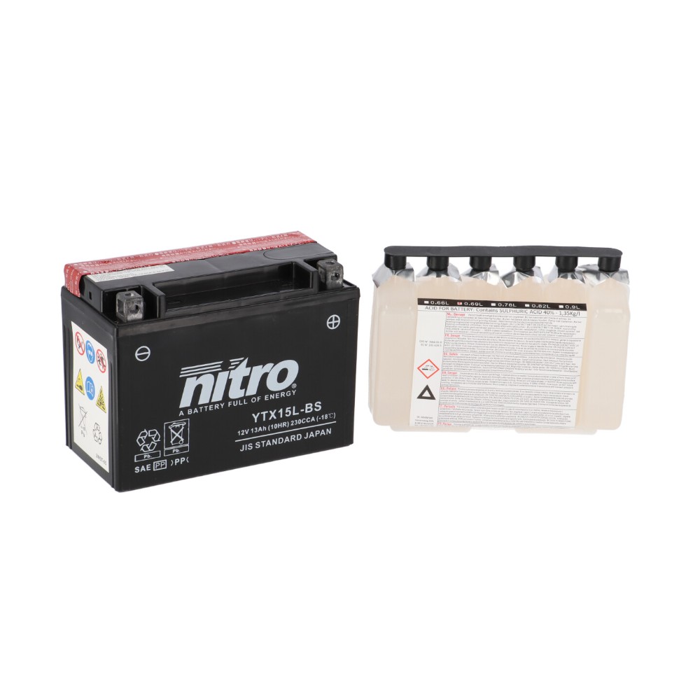 Bateria Nitro YTX15L-BS