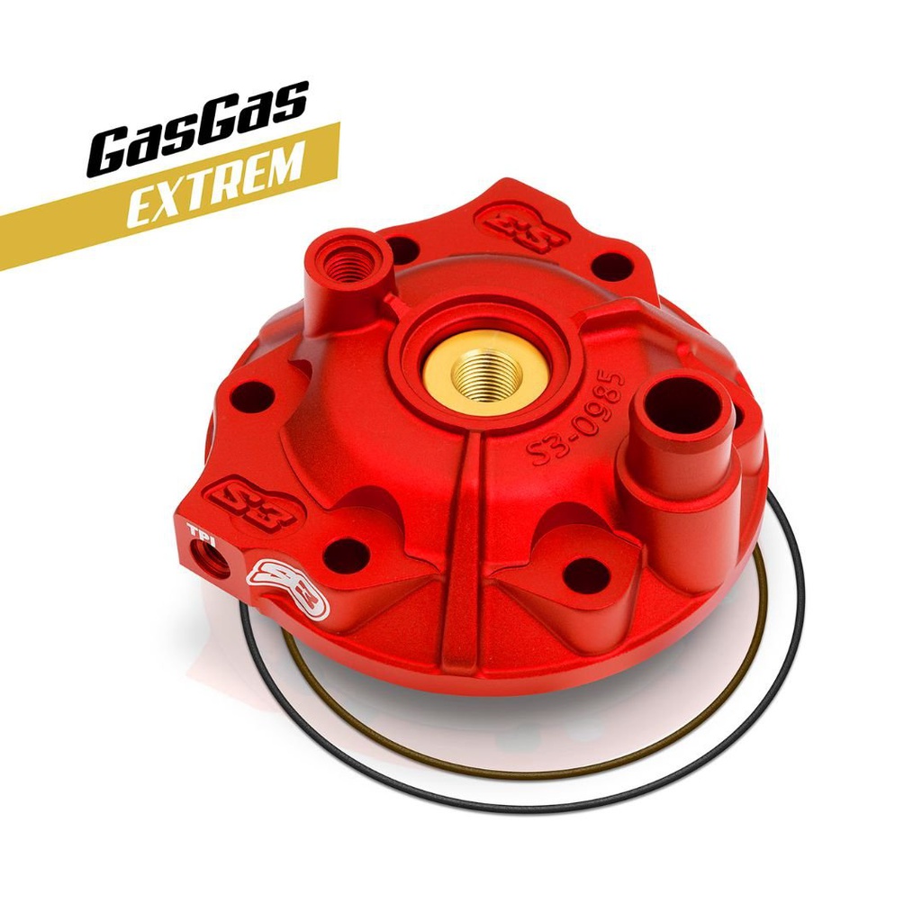 Culata + culatín Enduro Extreme S3 Gas Gas EC 300 (21-23) roja