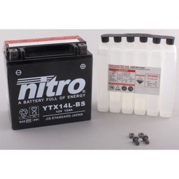 [NTX14L-BS] Batería Nitro YTX14L-BS Sellada